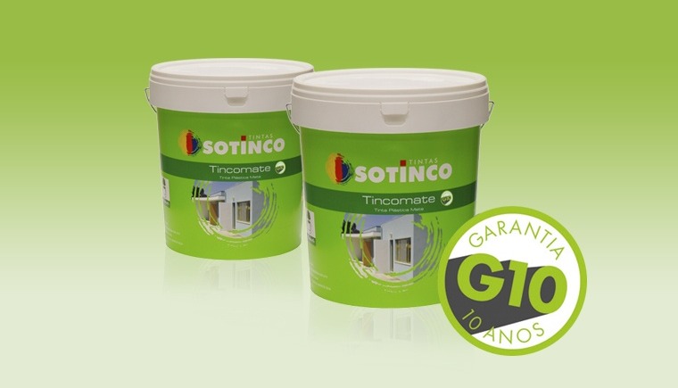 TINCOMATE G10 E BELTEX: 10 ANOS DE GARANTIA.